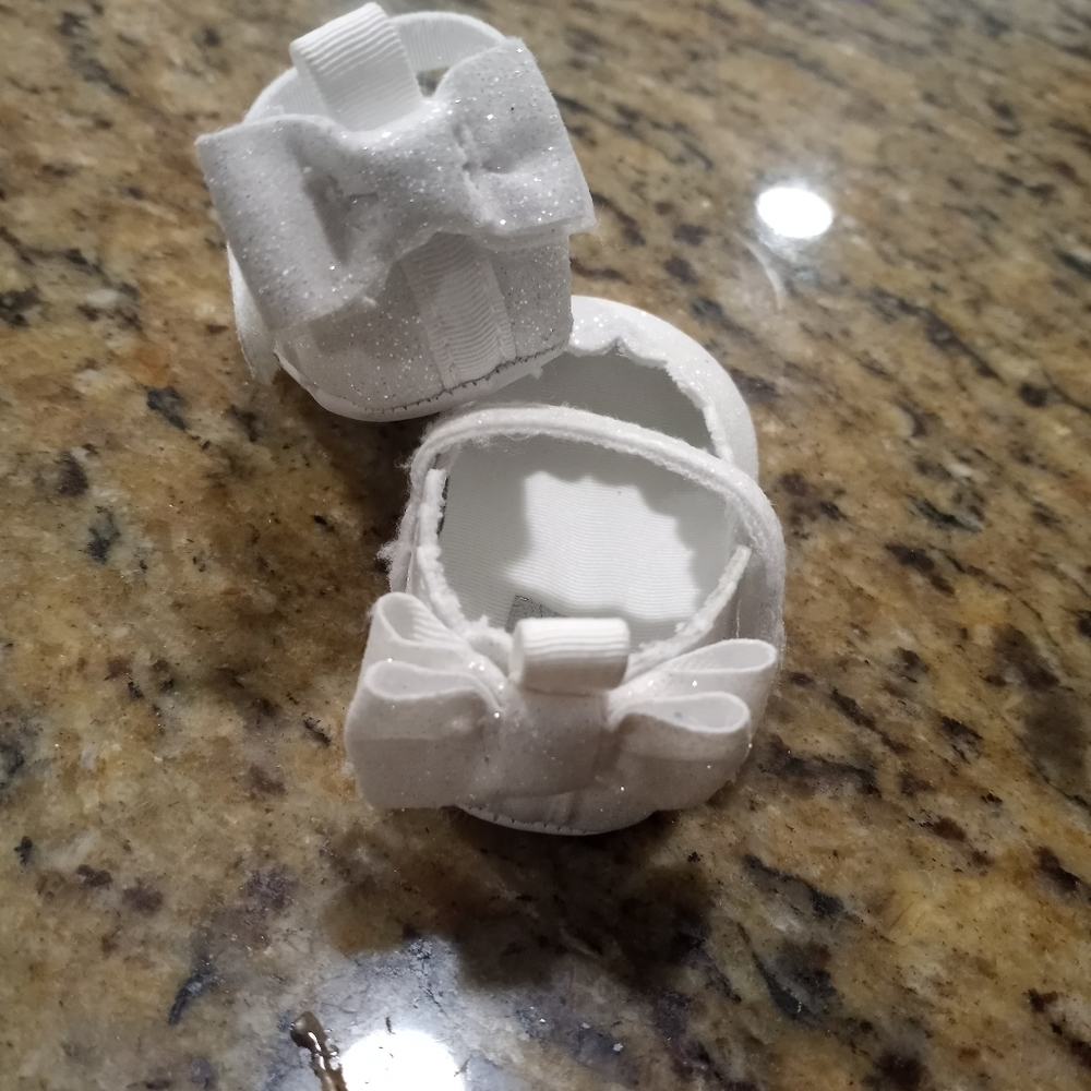 Baby Shoes, Carter's, NB, white